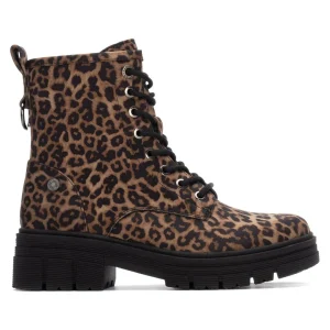 Refresh 17316602 Stivaletto basso da donna leopard