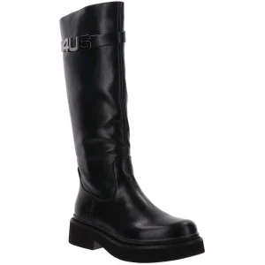 4US 4US009 stivali donna con logo